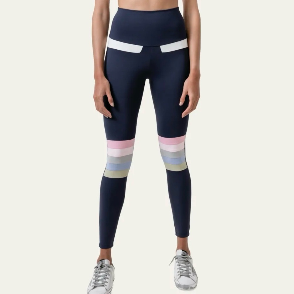 Port De Bra double moto rainbow leggings Size S perfect condition